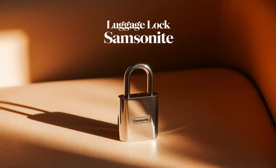 Luggage Lock Samsonite
