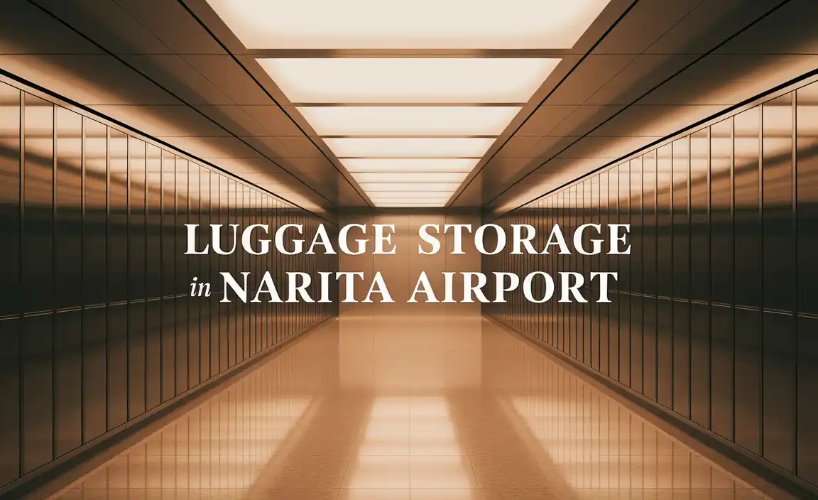 Luggage Storage In Narita Airport
