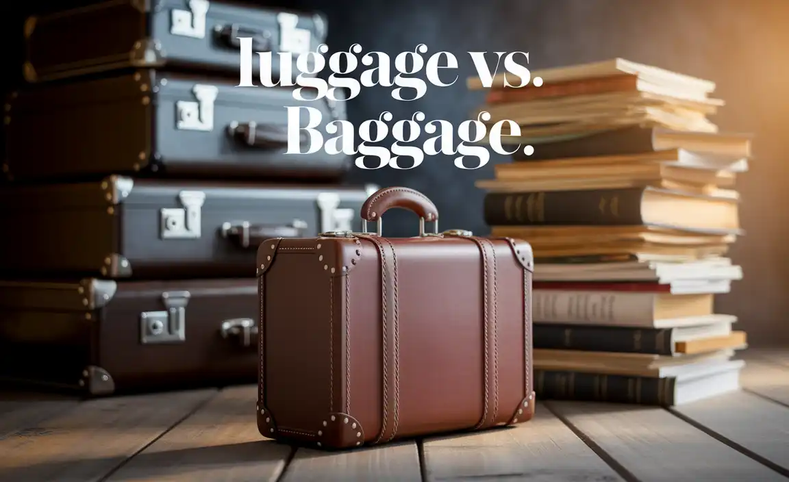 Luggage Vs Baggage