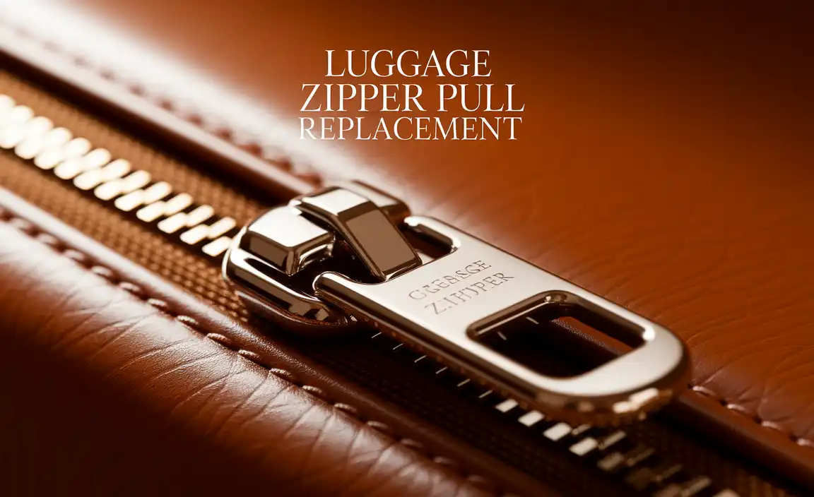 Luggage Zipper Pull Replacement