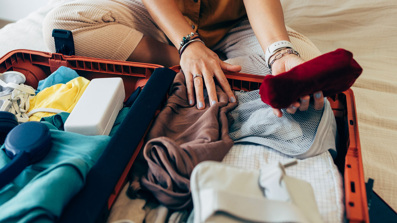 Pack The Container In The Middle Of Your Luggage