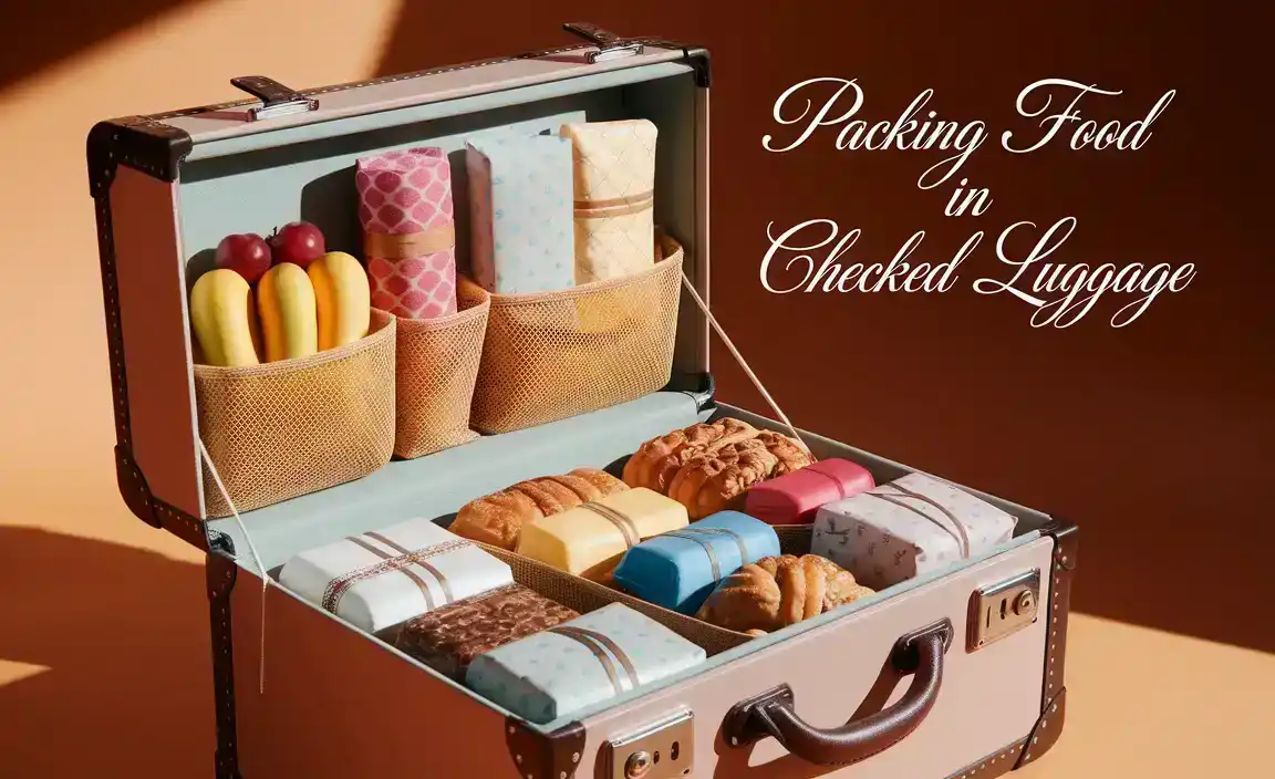 Packing Food In Checked Luggage