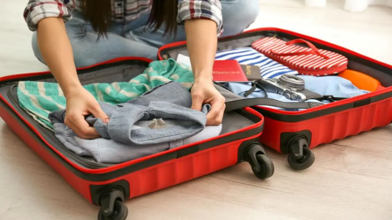 Packing Heavier Items At The Bottom Of The Luggage