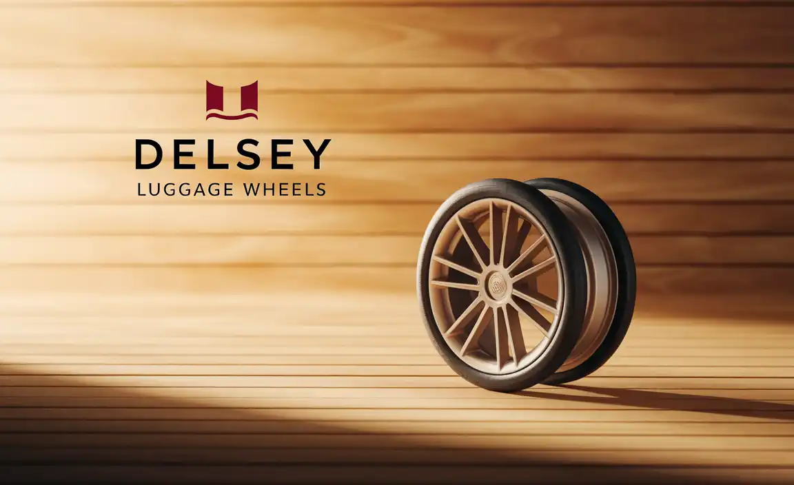 Replace Delsey Luggage Wheels