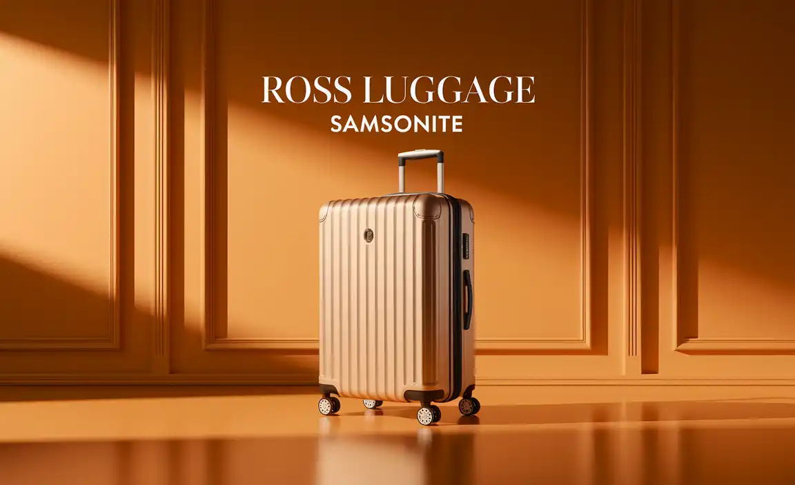 Ross Luggage Samsonite