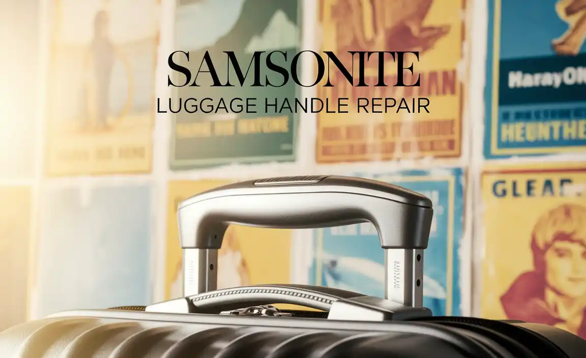 Samsonite Luggage Handle Repair
