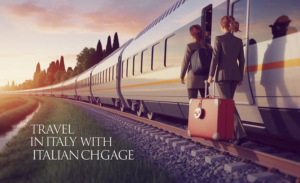 Train Travel In Italy With Luggage