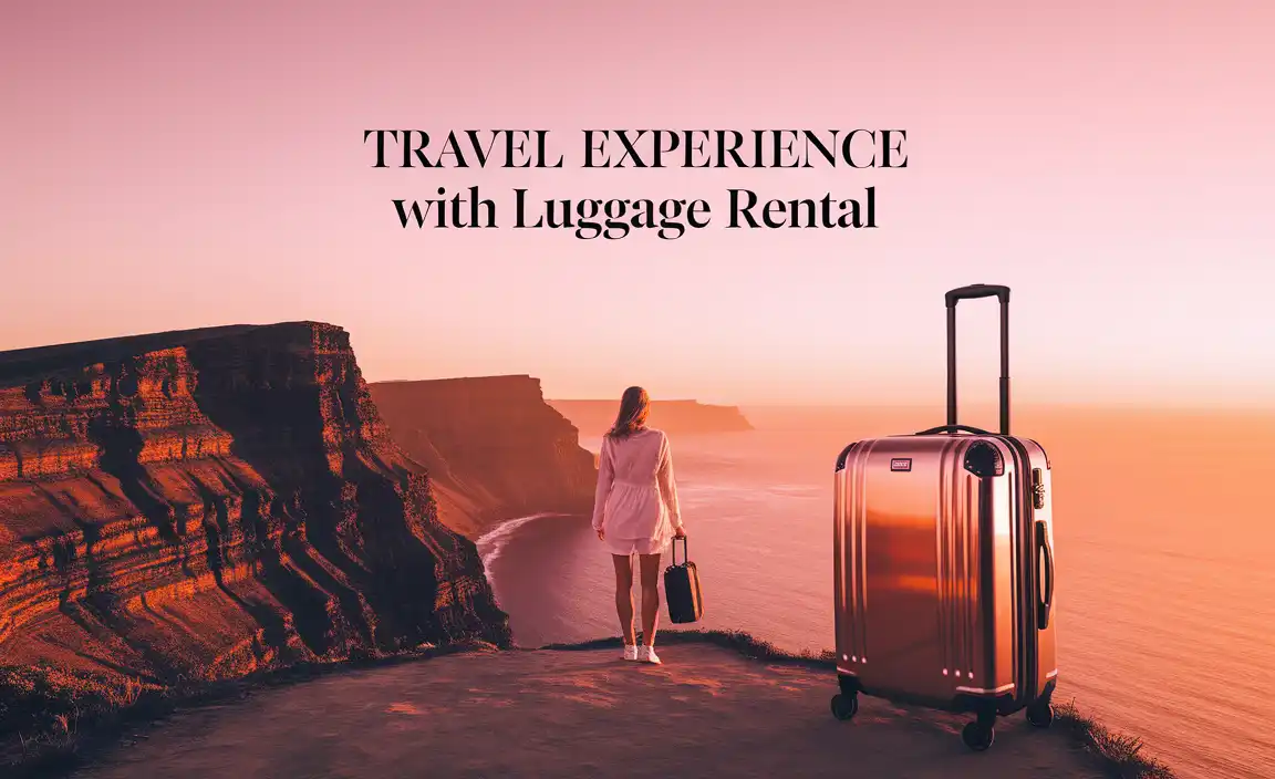 Travel Experience With Luggage Rental