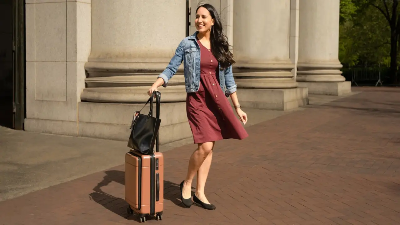 Travel Light With Tag Carry-On Luggage