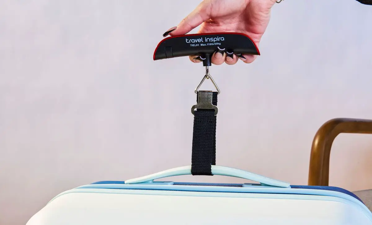 Using A Luggage Scale