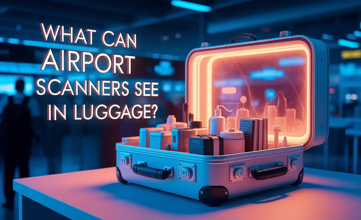 What Can Airport Scanners See In Luggage