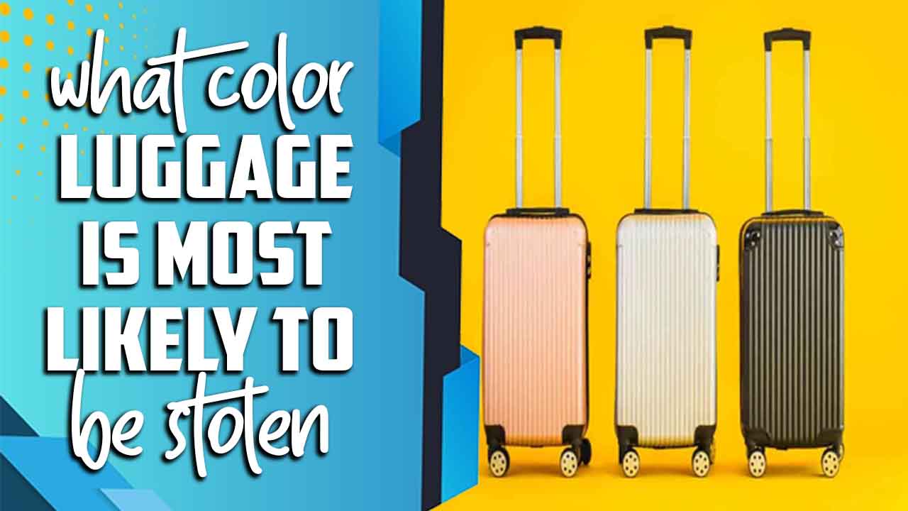 What Color Luggage Is Most Likely To Be Stolen