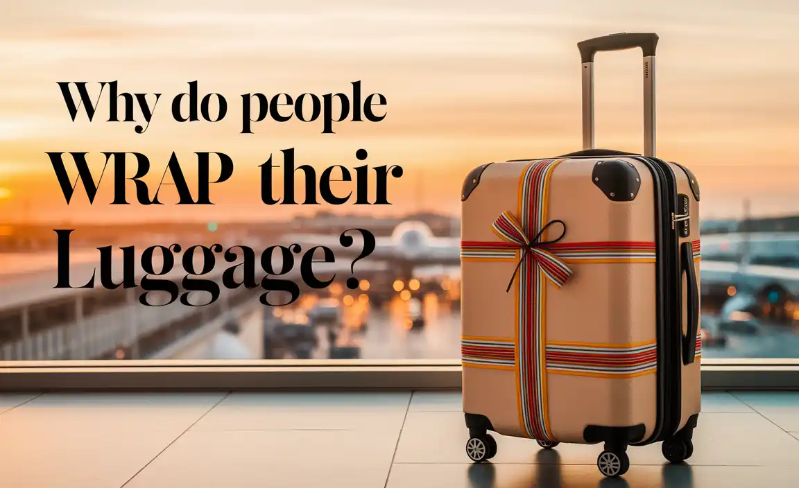 Why Do People Wrap Their Luggage
