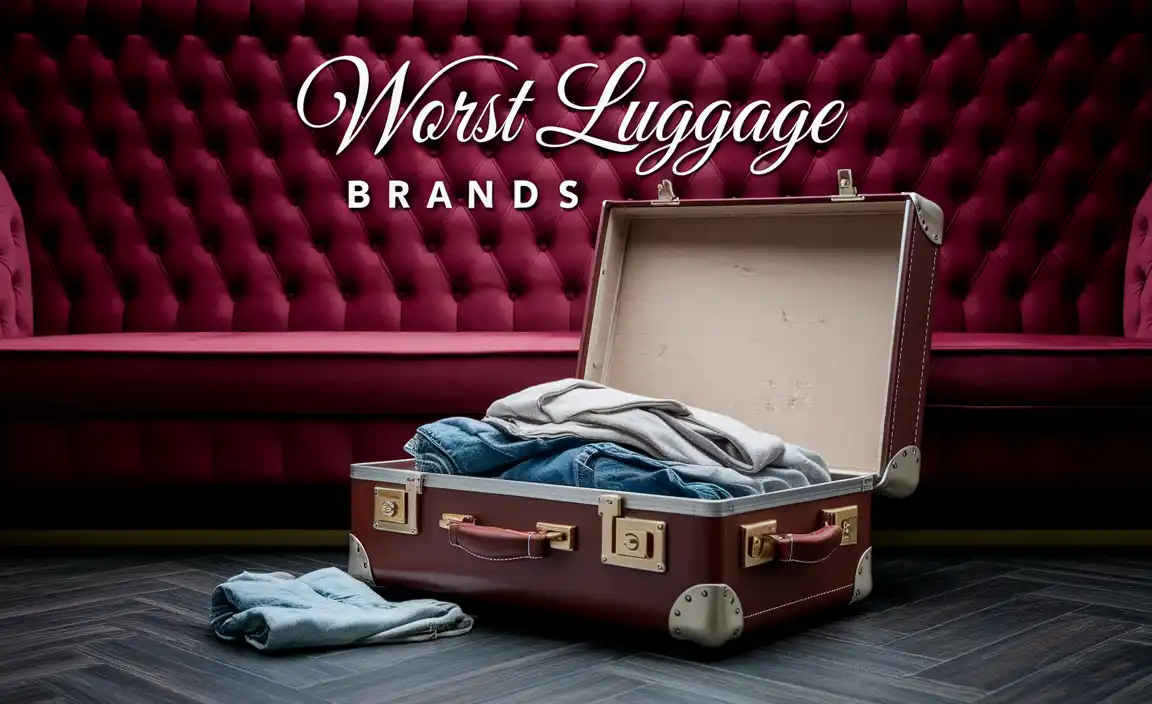 Worst Luggage Brands