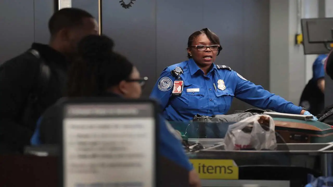 You Tell The TSA Officer That You Have Weed