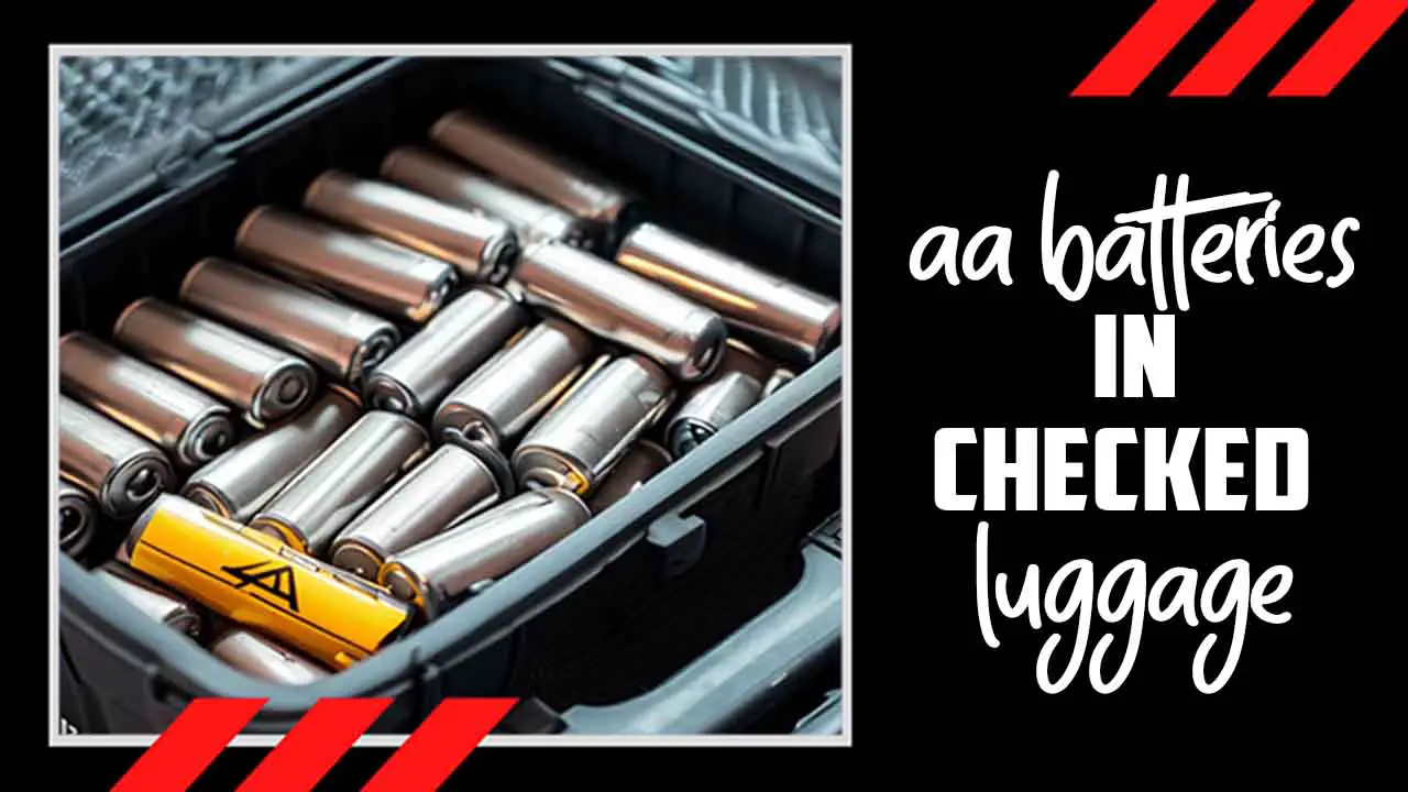 Aa Batteries In Checked Luggage