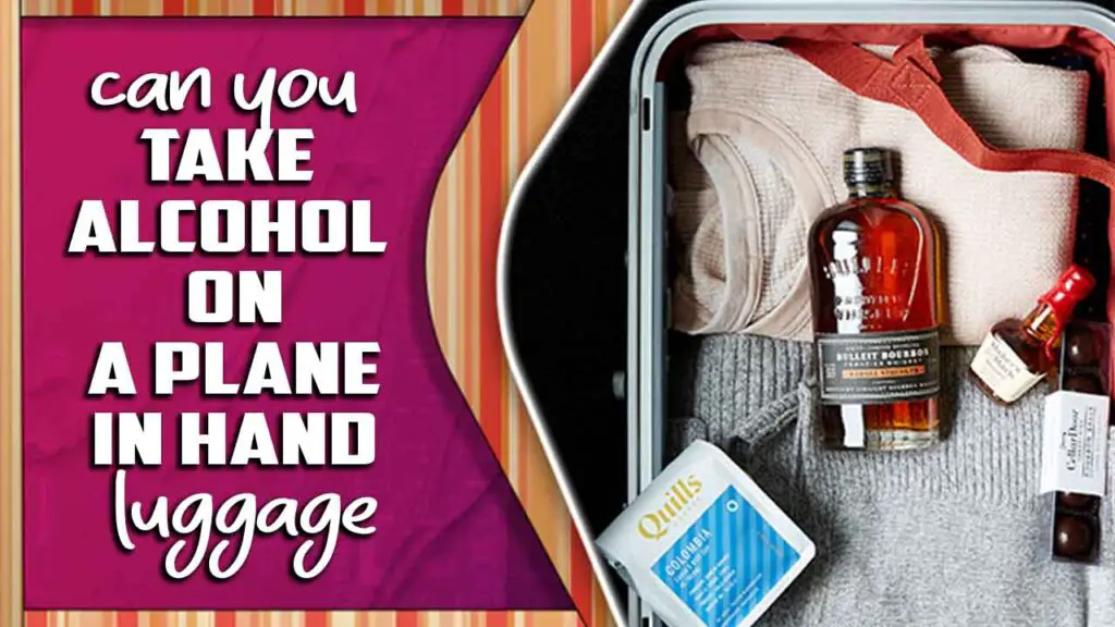 Alcohol On A Plane In Hand Luggage Elevate Your Journey