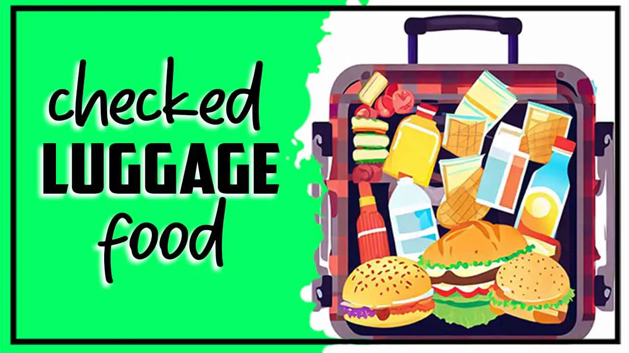 Checked Luggage Food
