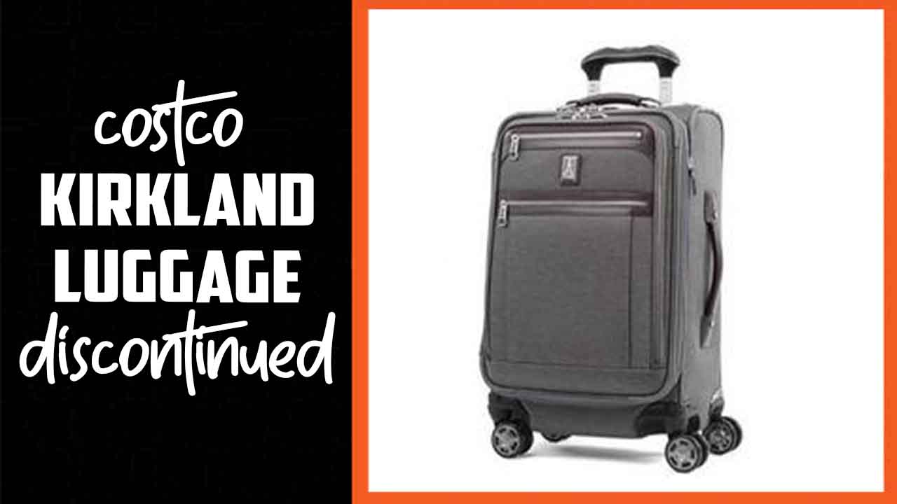 Costco Kirkland Luggage Discontinued