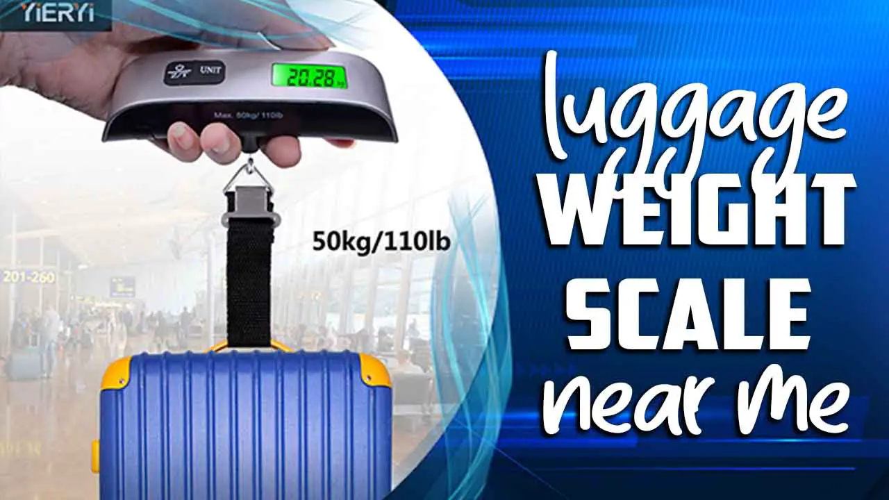 Luggage Weight Scale Near Me