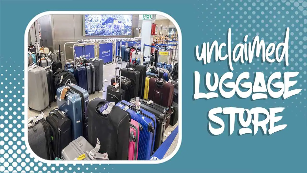 unclaimed luggage store