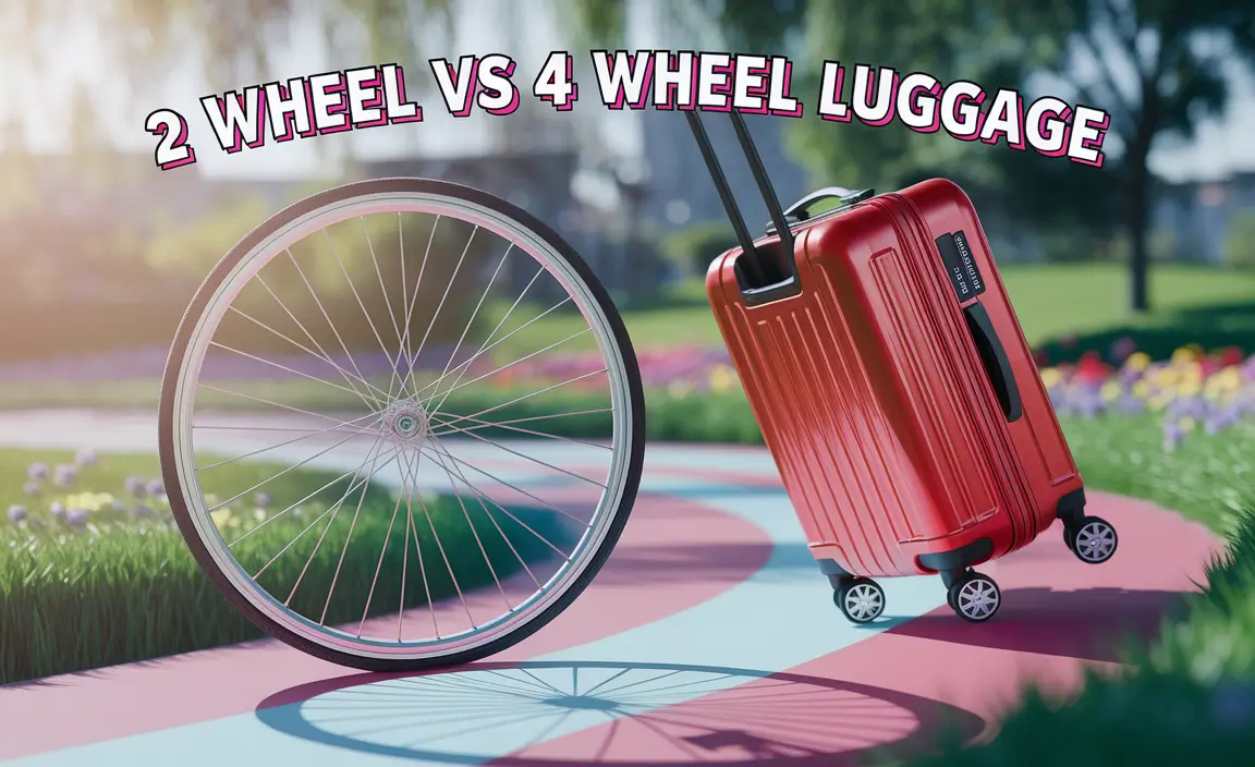 2 Wheel Vs 4 Wheel Luggage