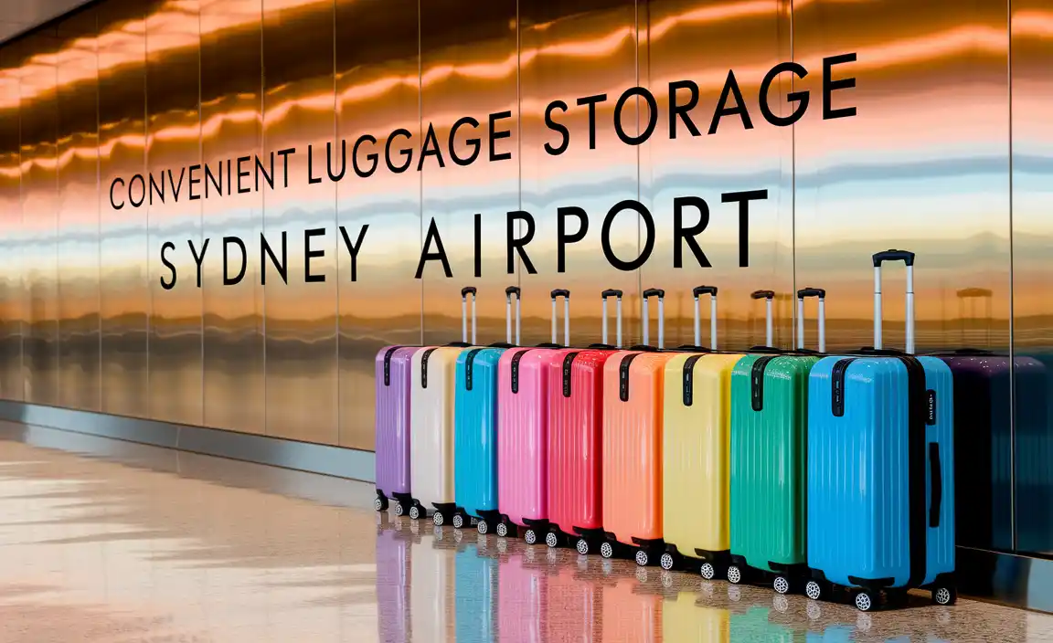 Convenient Luggage Storage Sydney Airport