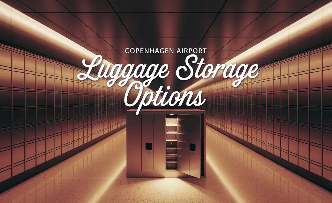 Copenhagen Airport Luggage Storage Options