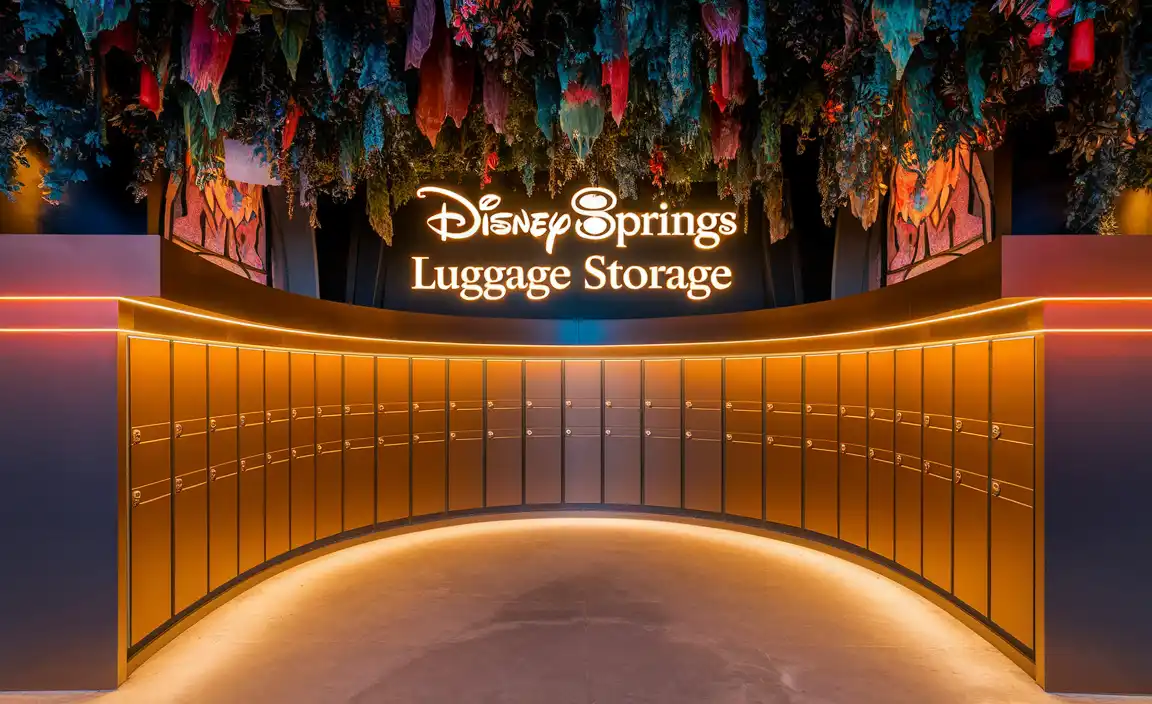 Disney Springs Luggage Storage