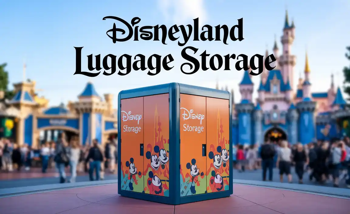 Disneyland Luggage Storage
