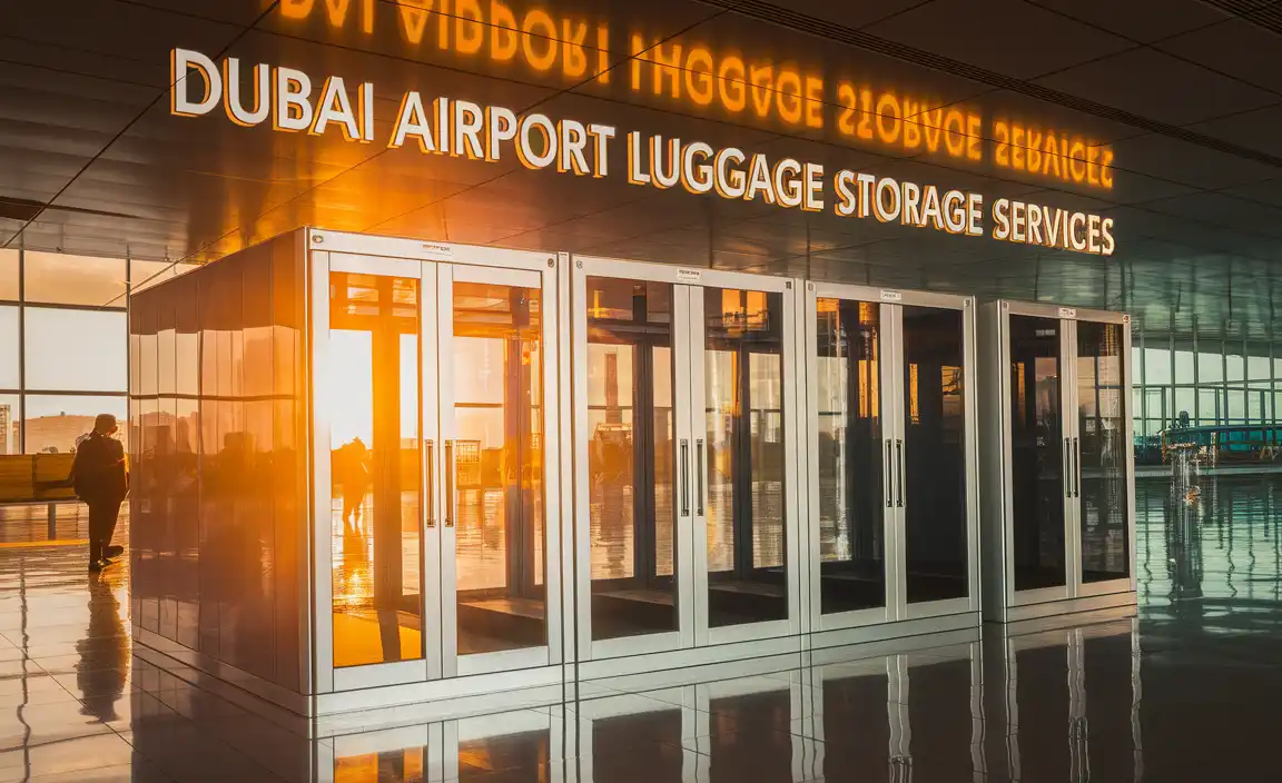 Dubai Airport Luggage Storage Services
