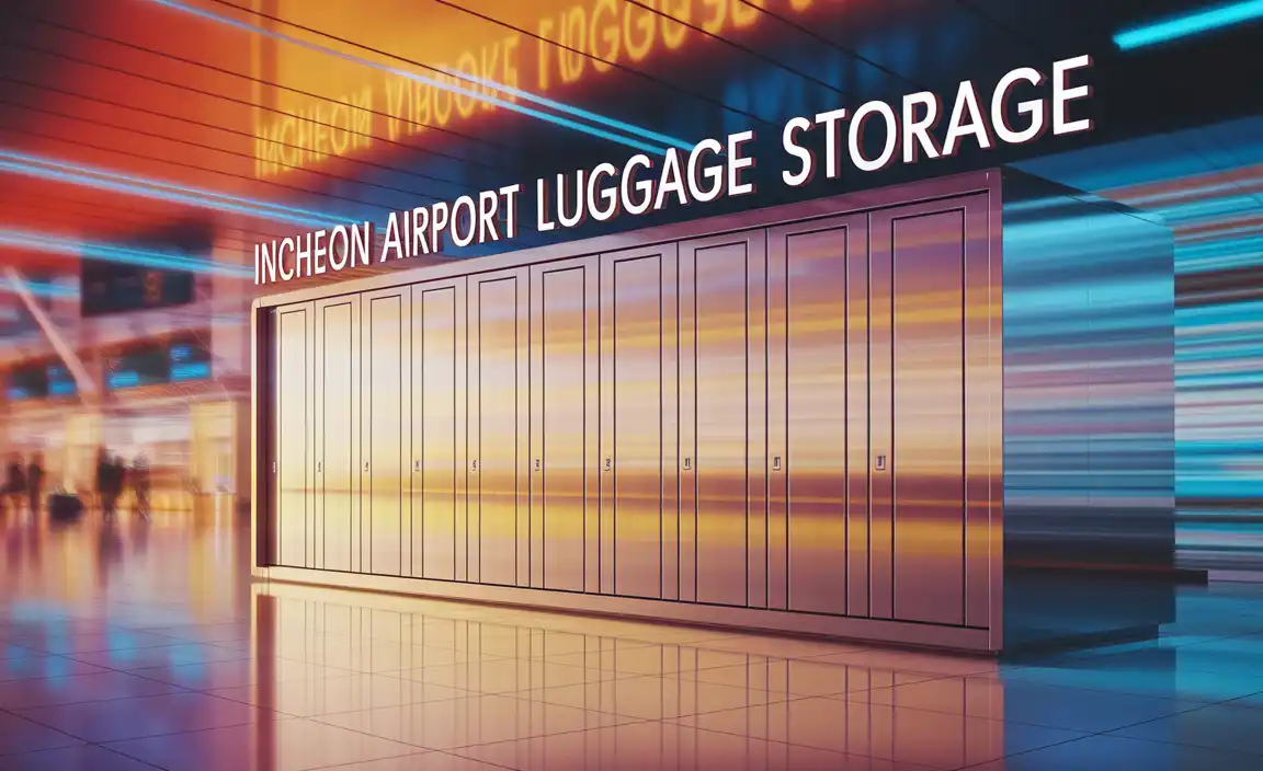 Incheon Airport Luggage Storage
