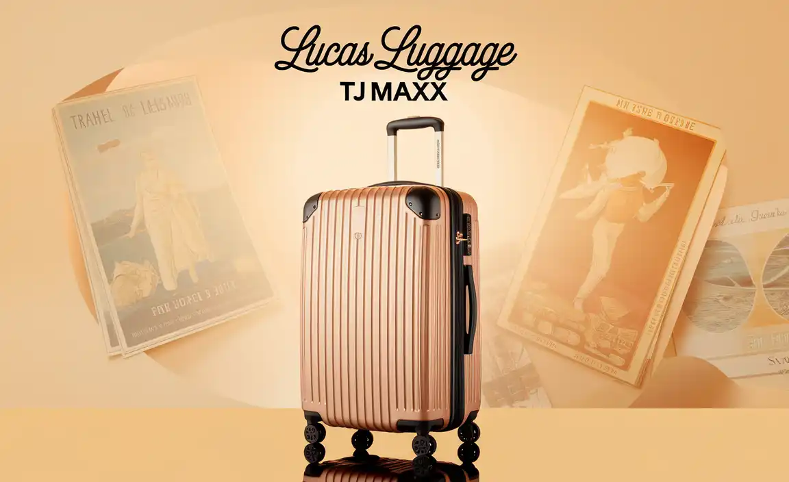 Lucas Luggage Tj Maxx For Stylist Travail