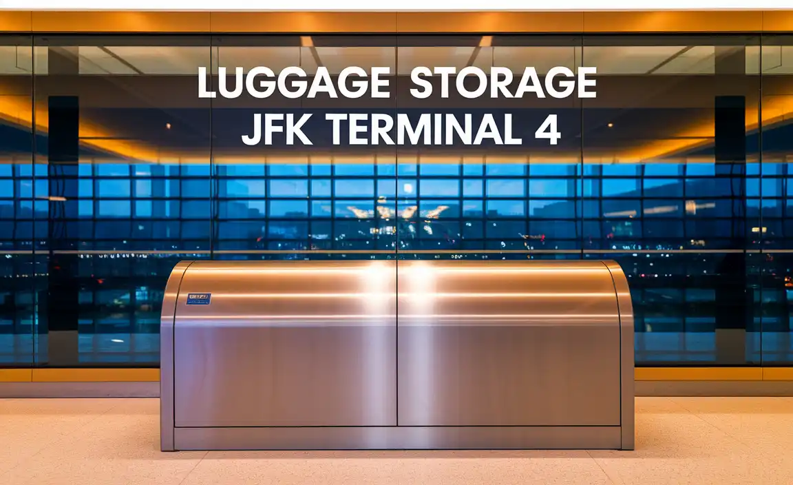 Luggage Storage JFK Terminal 4