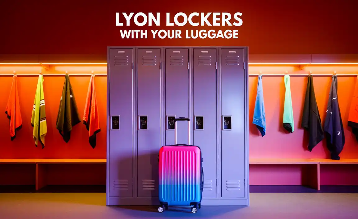 Lyon Lockers With Your Luggage