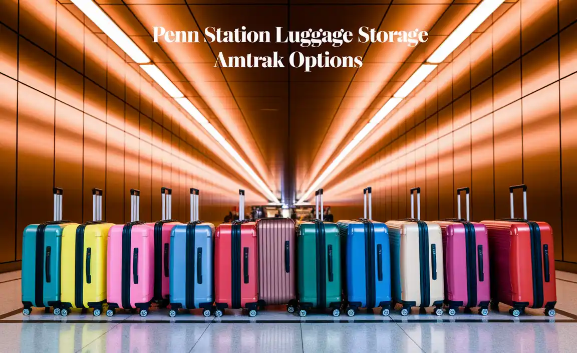Penn Station Luggage Storage Amtrak Options