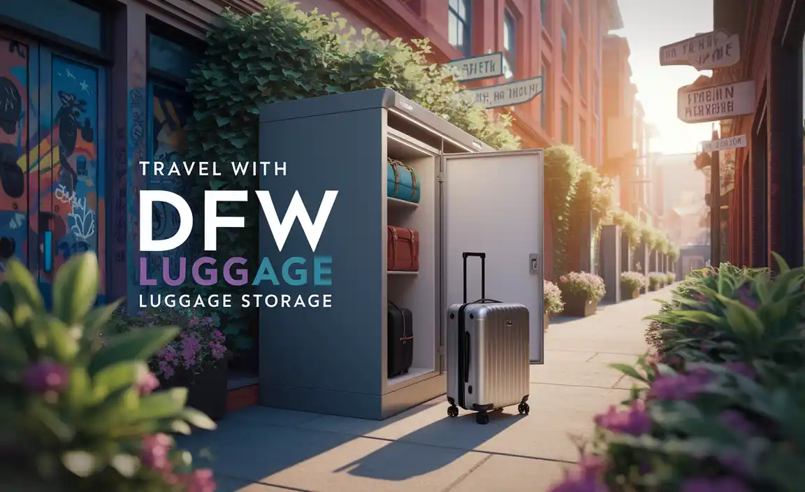 Travel With DFW Luggage Storage