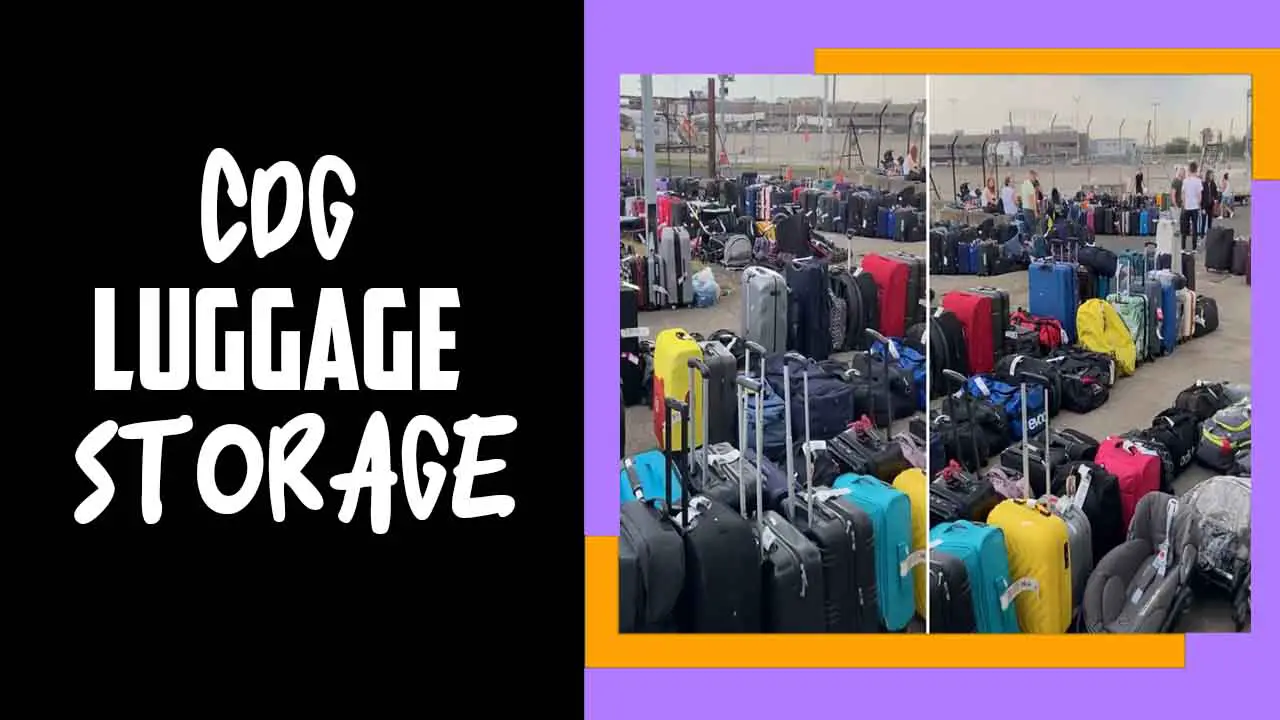 CDG Luggage Storage