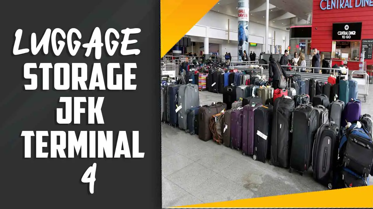 Luggage Storage JFK Terminal 4