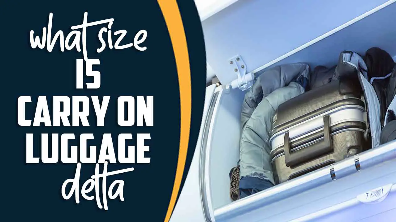 What Size Is Carry On Luggage Delta