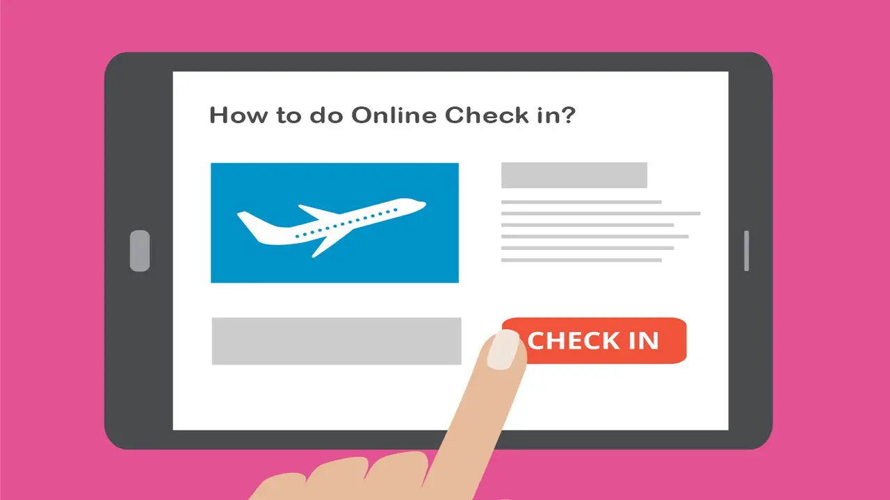 Definition Of Online Check-In And Airport Check-In