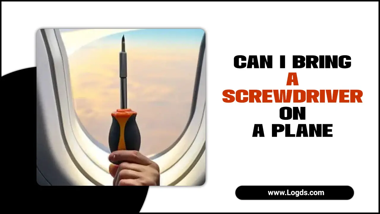 Can I Bring A Screwdriver On A Plane