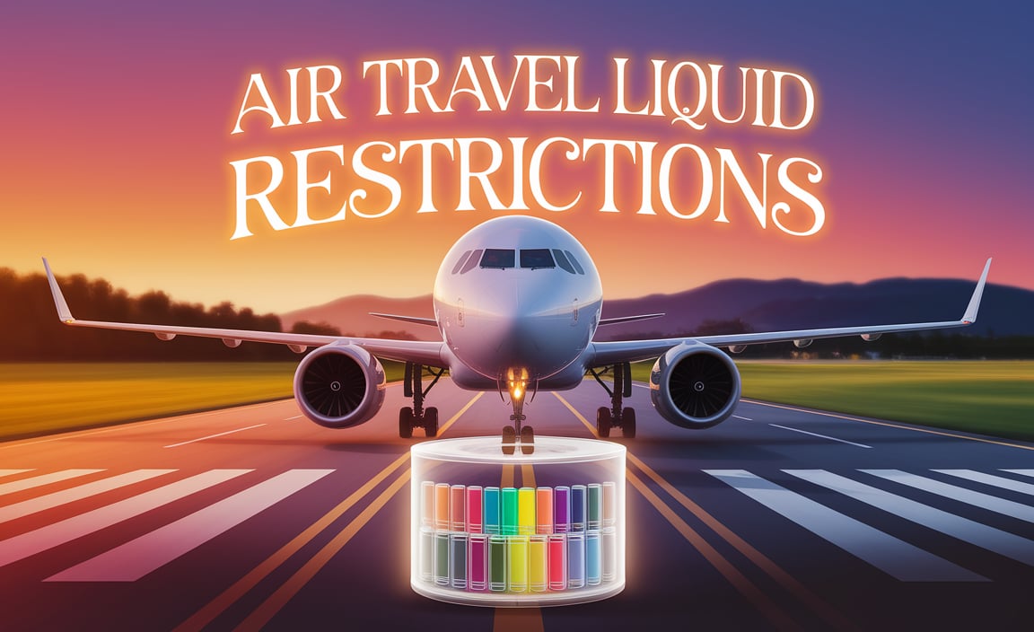 Air Travel Restrictions For Liquids