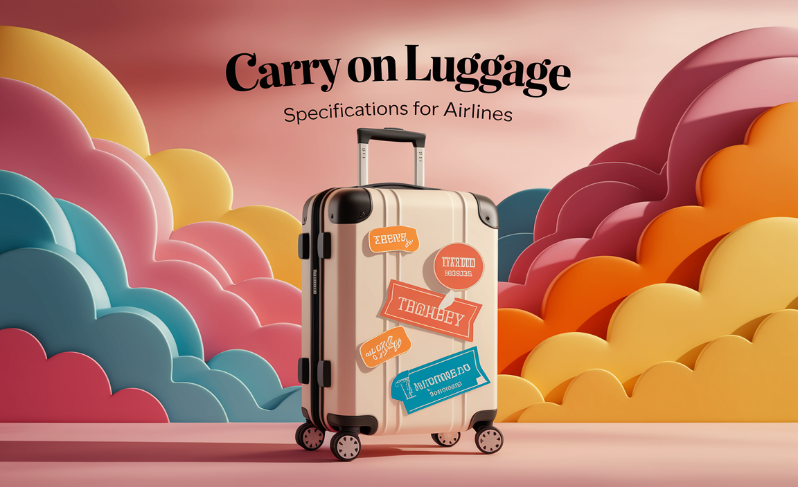Carry On Luggage Specifications for Airlines