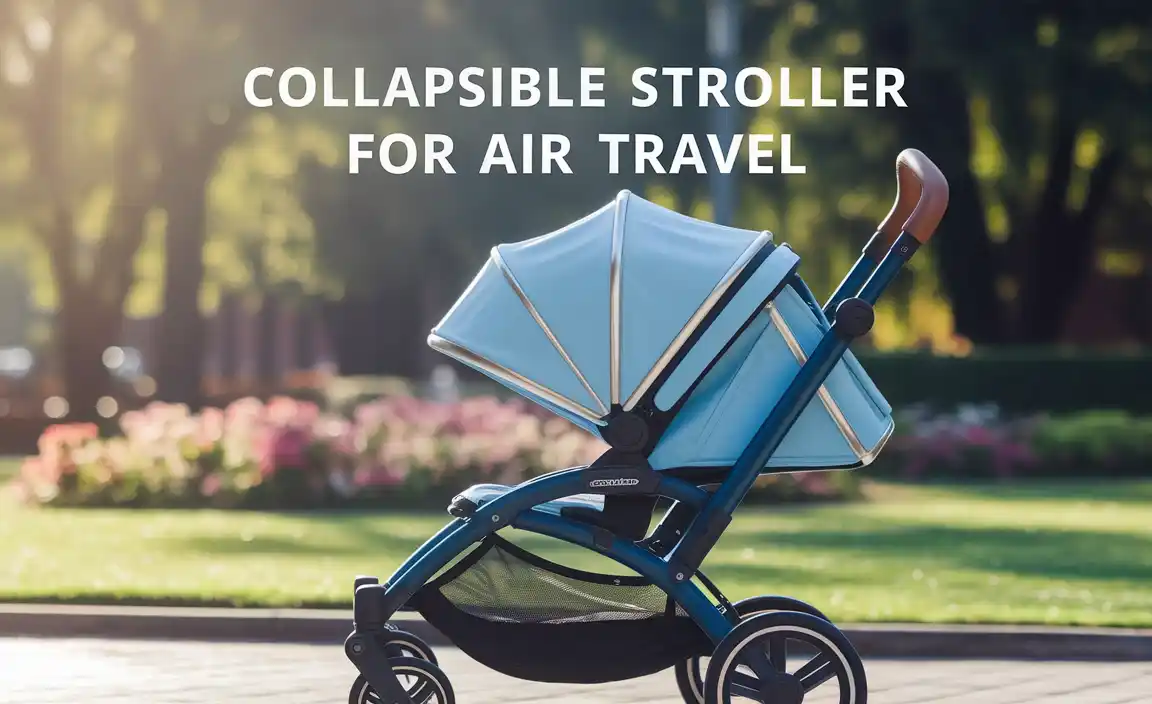 Collapsible Stroller For Air Travel