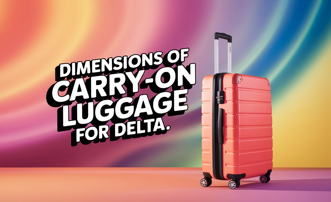 Dimensions of Carry-On Luggage for Delta