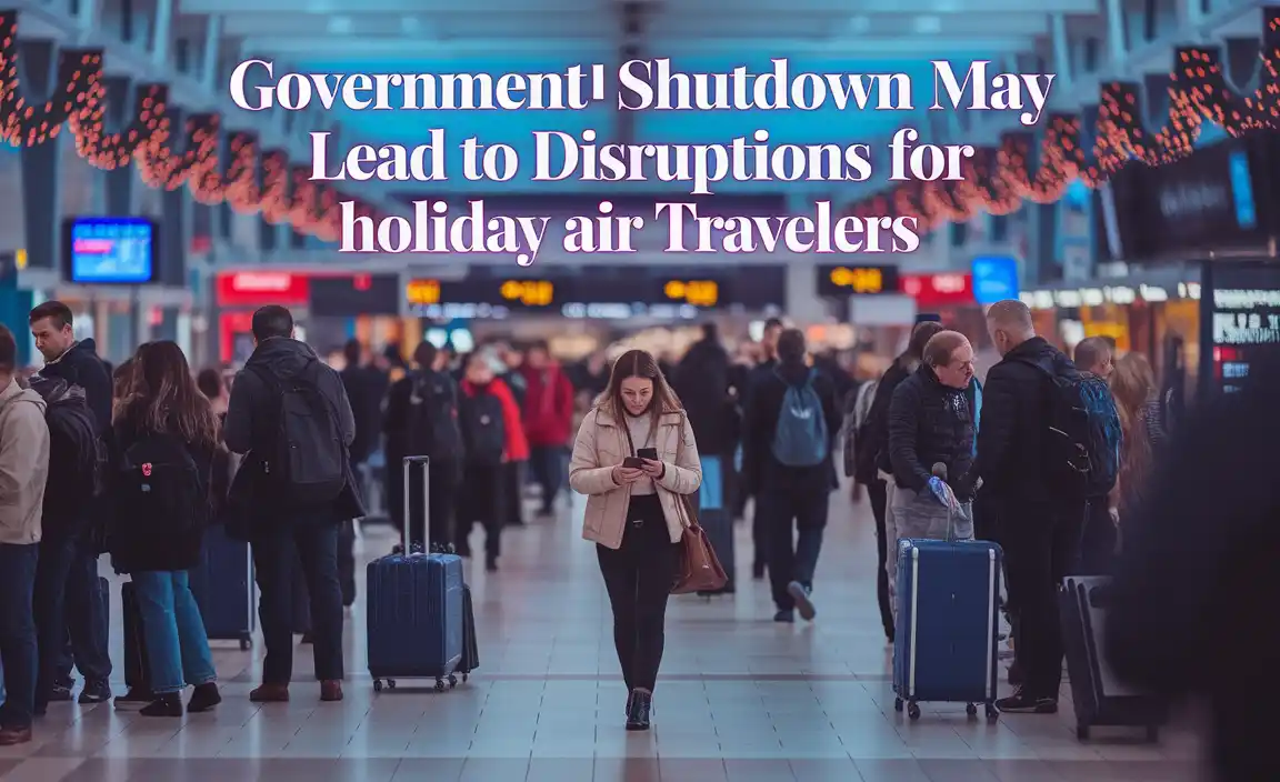 Government Shutdown May Lead to Disruptions for Holiday Air Travelers