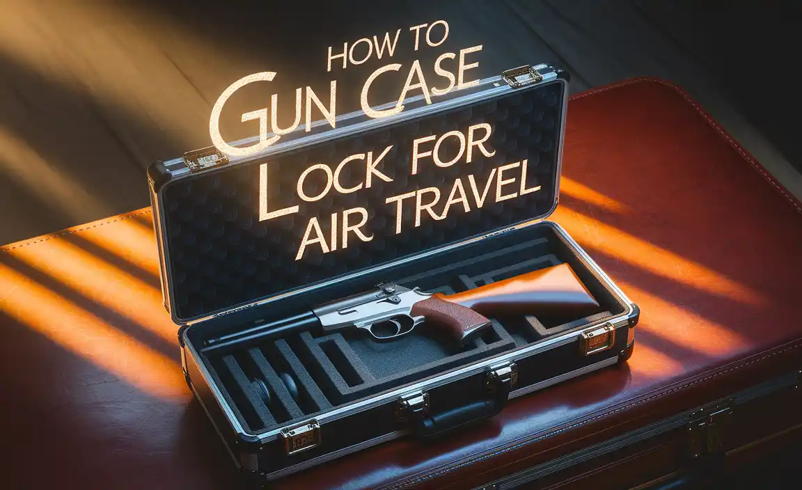 Gun Case Lock For Air Travel