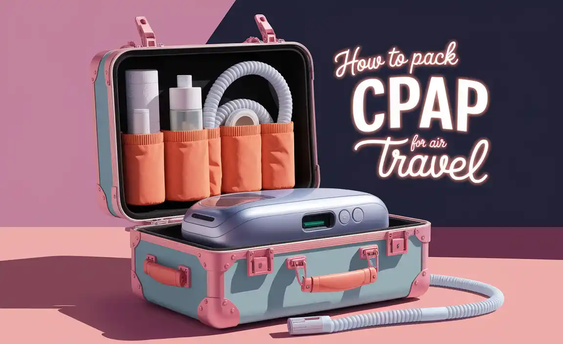 How To Pack A Cpap For Air Travel