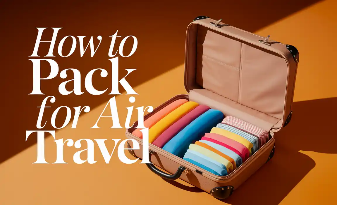 How To Pack For Air Travel